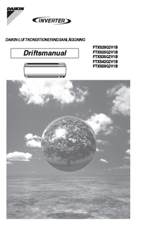 FTXS20-25-35-42-50G2V1B_4PW44490-4A__Operation manuals_Swedish download